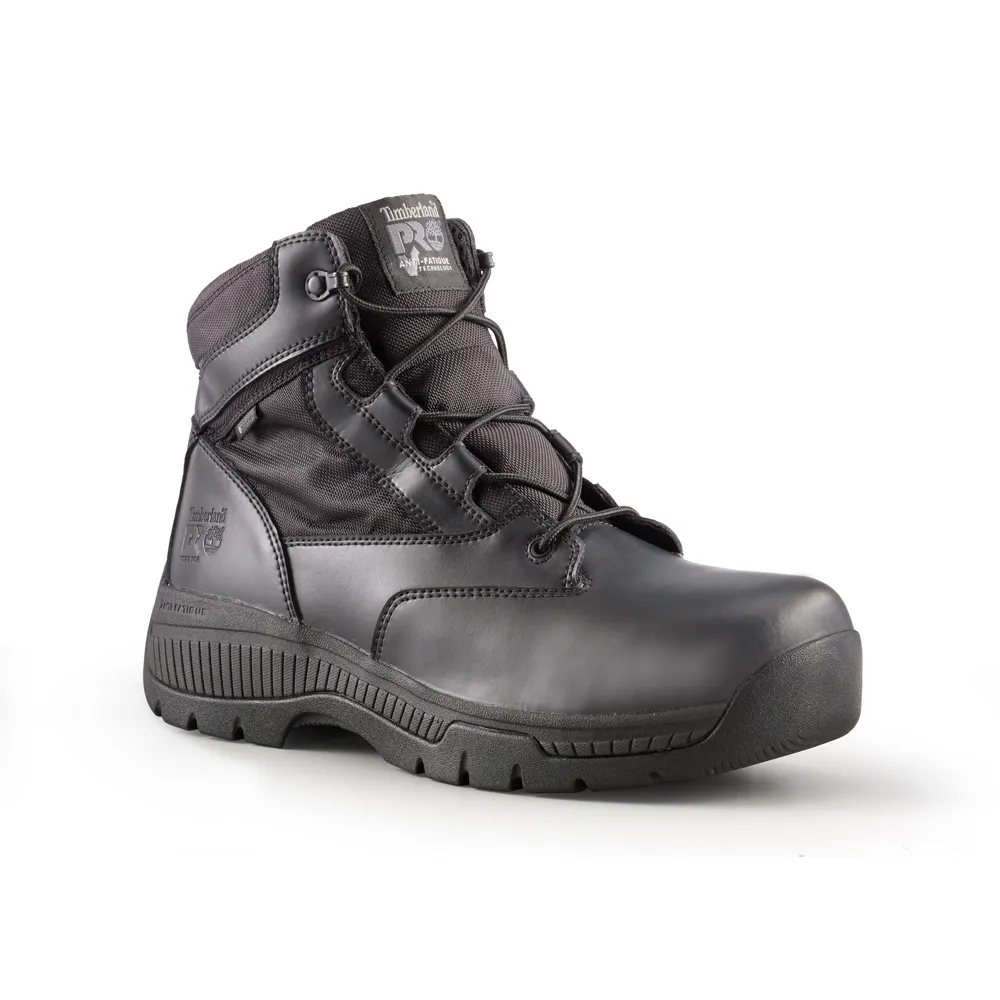 6IN. VALOR DUTY WATERPROOF BOOT - 001-Black | Timberland PRO TB01164A