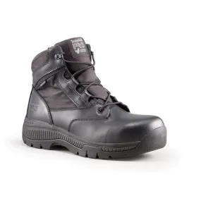 6IN. VALOR DUTY WATERPROOF ZIP BOOT - 001-Black | Timberland PRO TB01163A