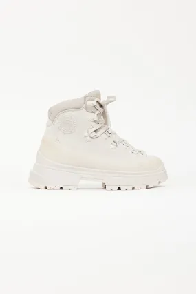Beige & Grey Journey Boot