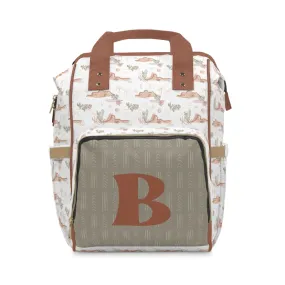 Boho Desert Personalized Backpack Diaper Bag