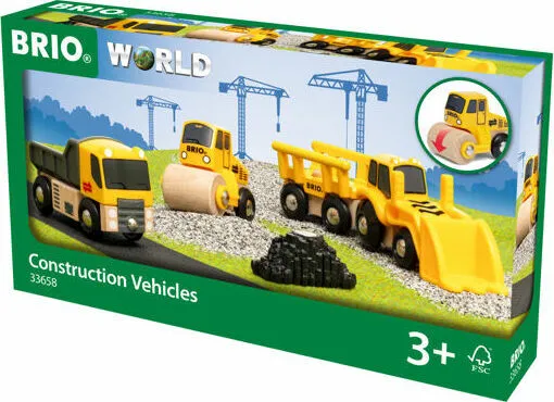 Brio Construction Vehicles Set