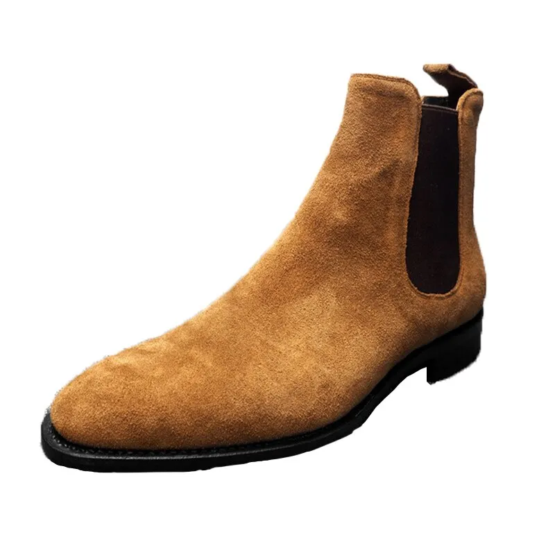 Casual Men's Suede High-top Ankle Boots