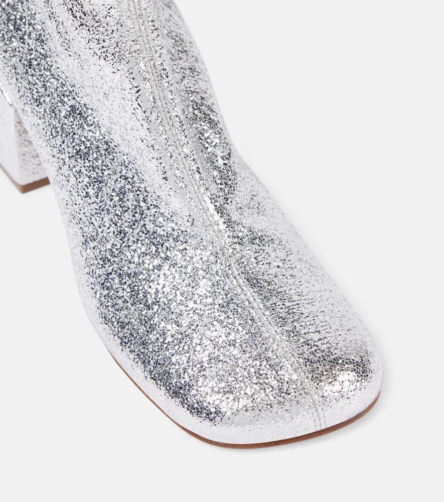 Dries Van Noten 65 embellished ankle boots
