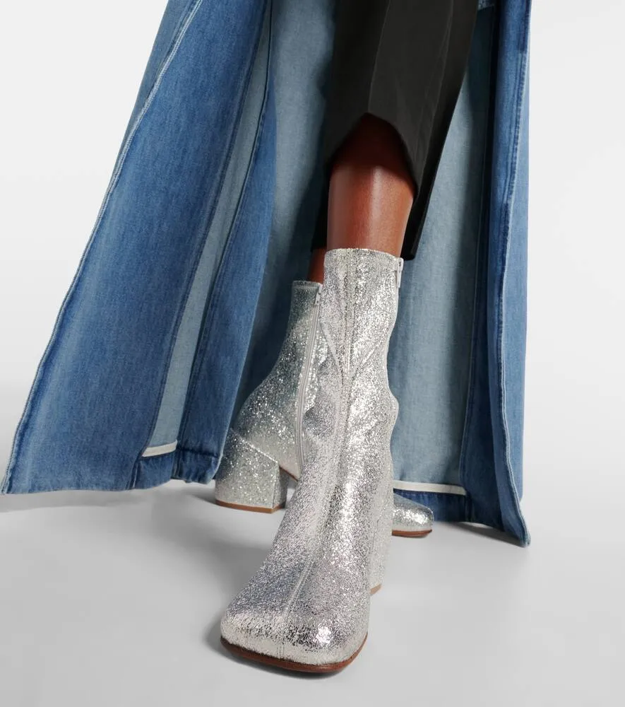 Dries Van Noten 65 embellished ankle boots