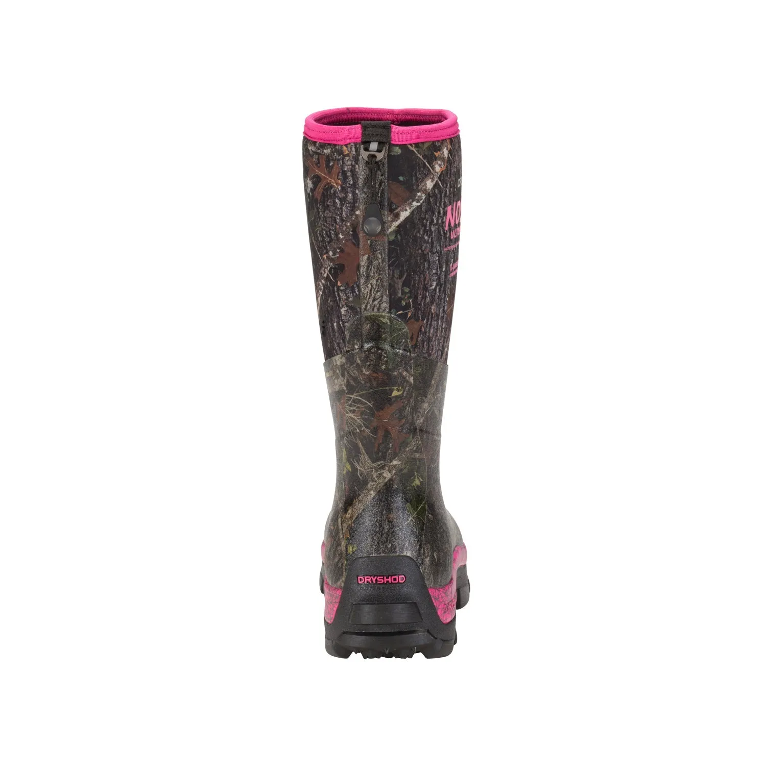 Dryshod Womens Ultra Hunt Cold-Conditions Camo/Pink Extreme Hunting Boots