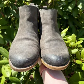 Franco Sarto Keegan Oiled Leather Ankle Boots - Size 7