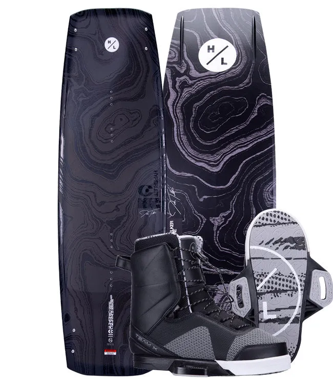 Hyperlite Cryptic Wakeboard Package with Team X Boots (2024)