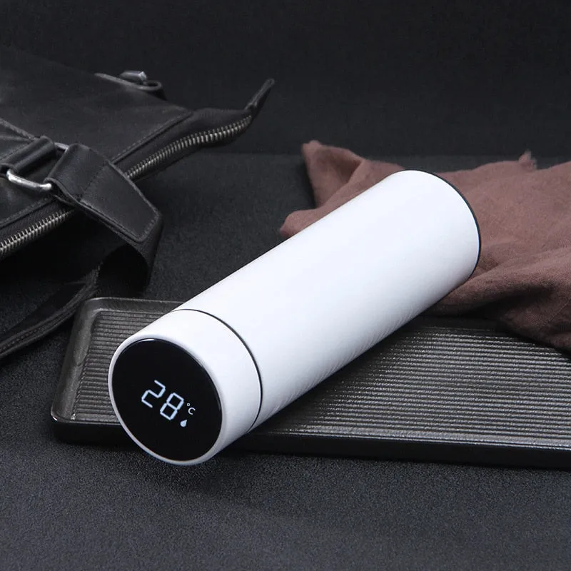Insulated Water Bottle with Smart Touch Temperature Display