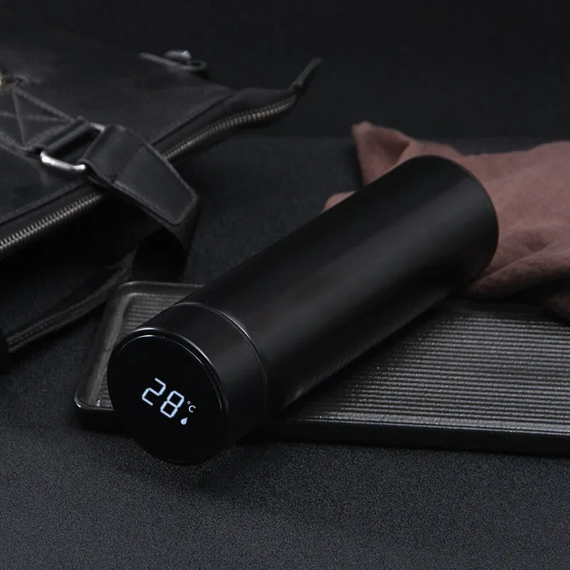 Insulated Water Bottle with Smart Touch Temperature Display
