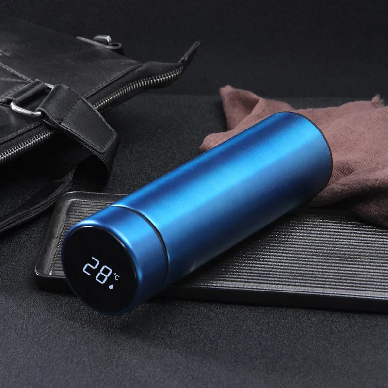 Insulated Water Bottle with Smart Touch Temperature Display