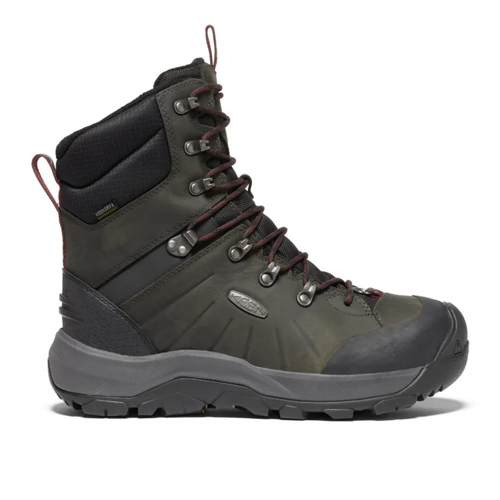 Keen Revel IV High Polar Boot (Men) - Magnet/Red Carpet