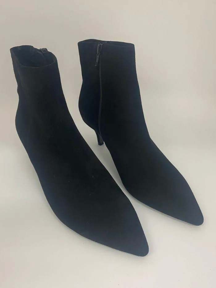 Kennel & Schmenger Selma Black Suede Ankle Boots 21-46120-380 SS