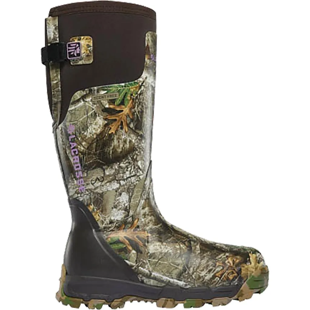 LaCrosse Womens Alphaburly Pro Boot Realtree Edge 800g 8