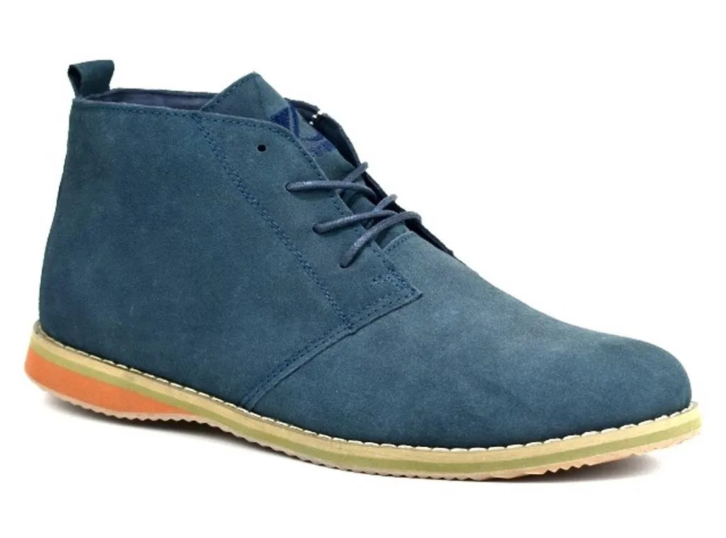 Men's Suede Desert Boot Navy