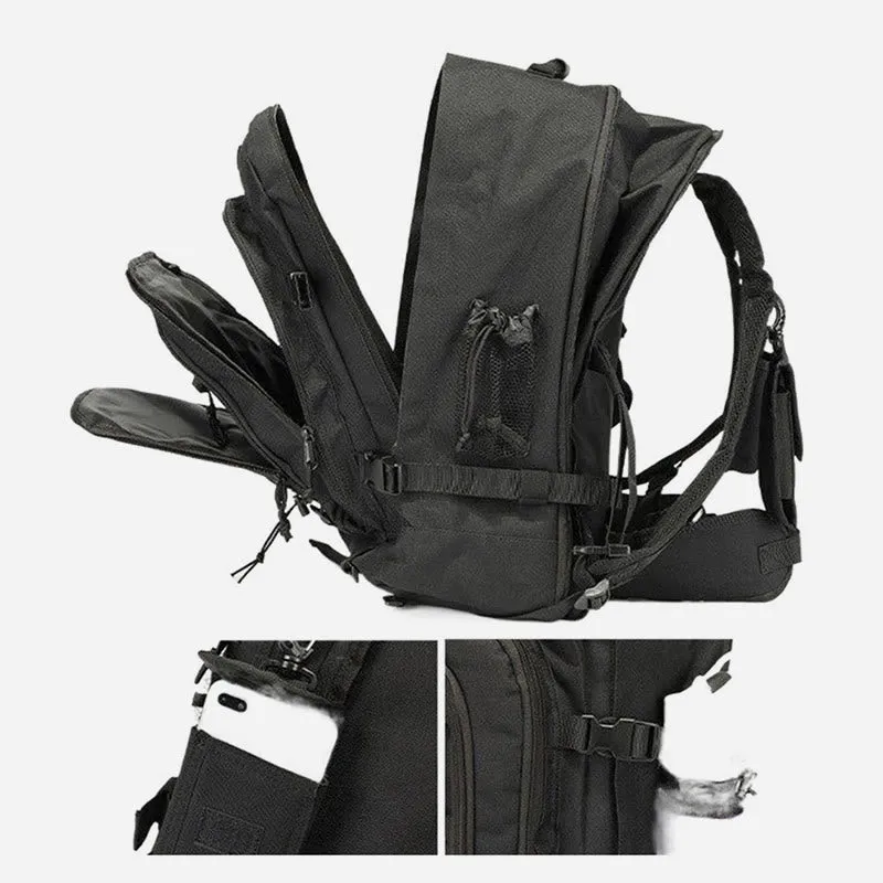Outdoor Tactical Backpack For Men Multifunctional Hiking Sportsbag