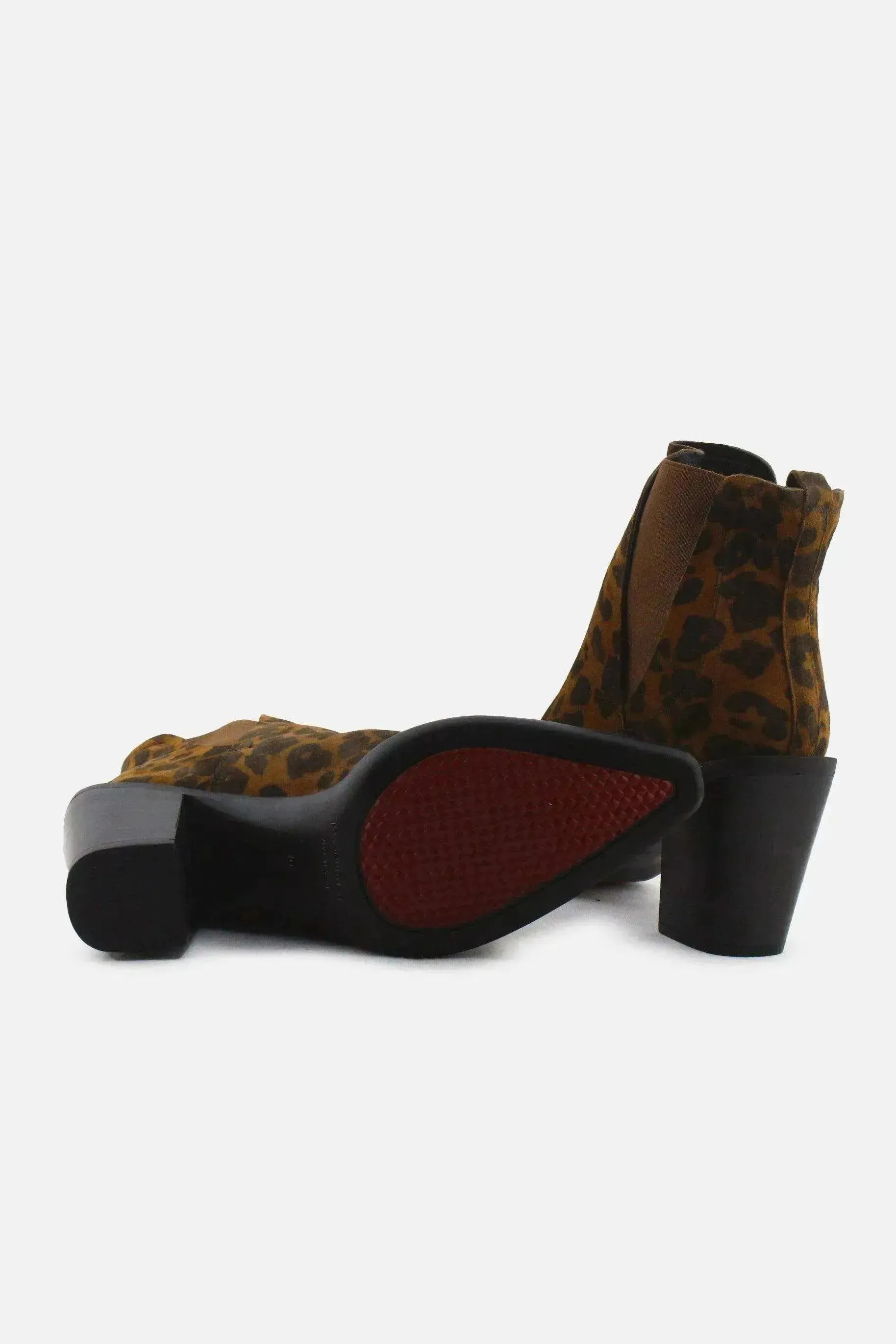 Pons Quintana Stretchable Block Heels Ankle Boots | Suede