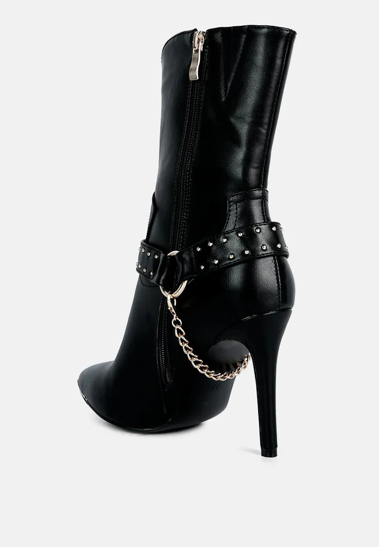 pro tip high heel ankle boots