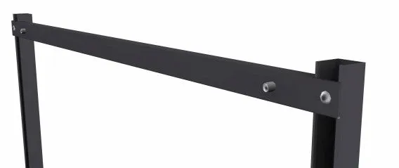Production Basics 8333 Air Rail for Workstations, 60"W