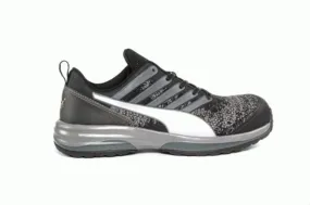 Puma Safety Mens Charge Low ASTM SD Black Textile Work Shoes