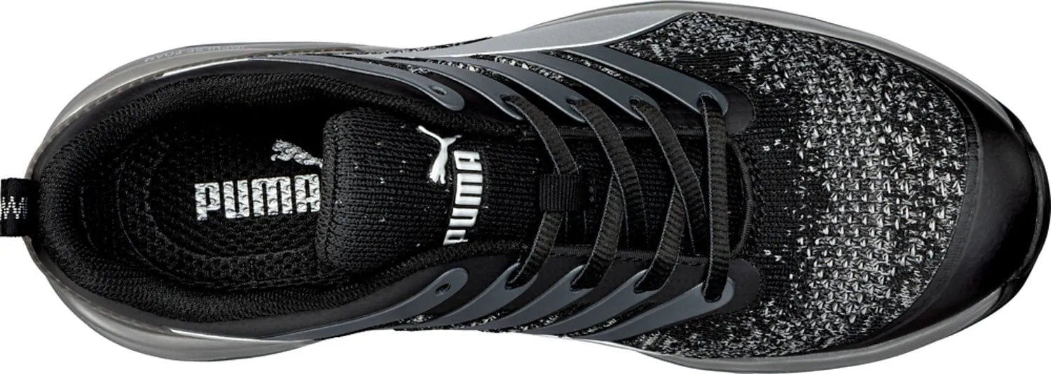 Puma Safety Mens Charge Low ASTM SD Black Textile Work Shoes