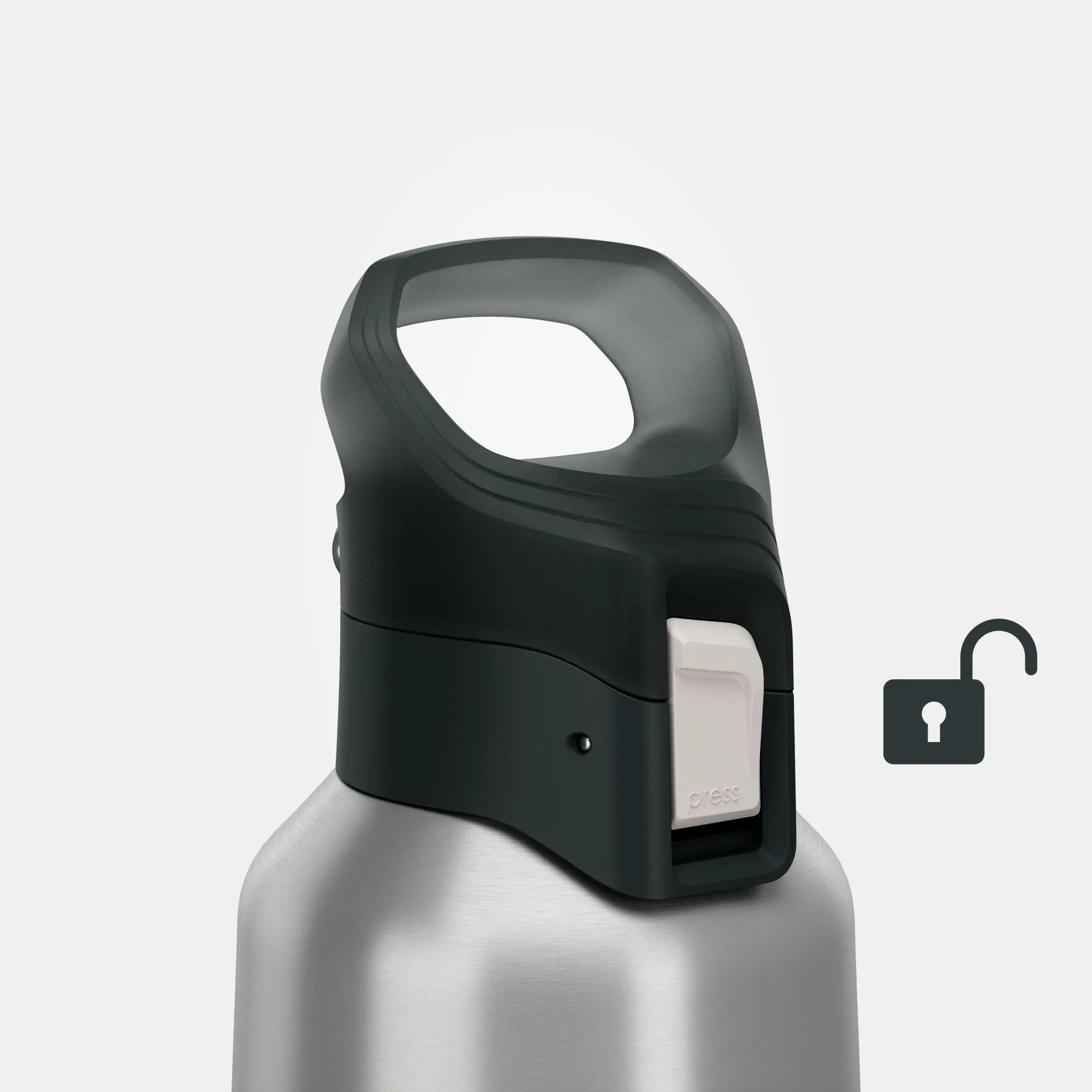 Quechua MH900 Double-Wall Insulated 800 ml Water Bottle