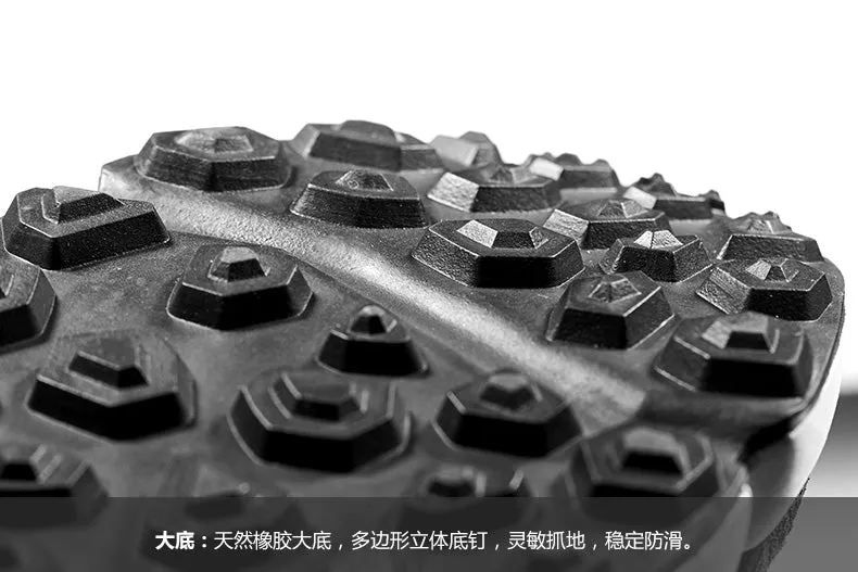 RAX 2017 New Men's Suede Leather Waterproof Cushioning Hiking Shoes Anti-skid Breathable Outdoor Trekking Boot Sneakers