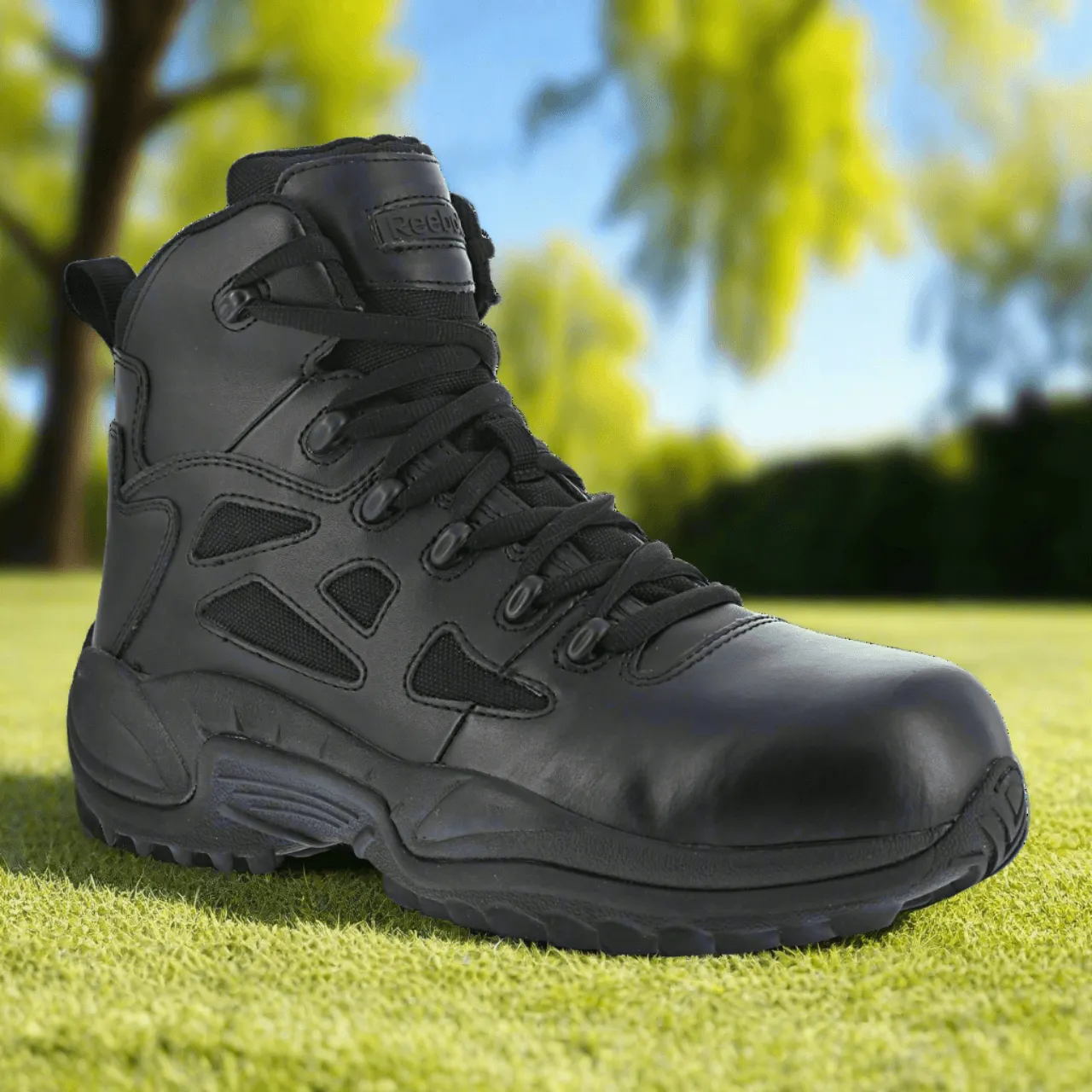 Reebok Rapid Response 6'' Stealth Boot w/ Composite Toe - Black