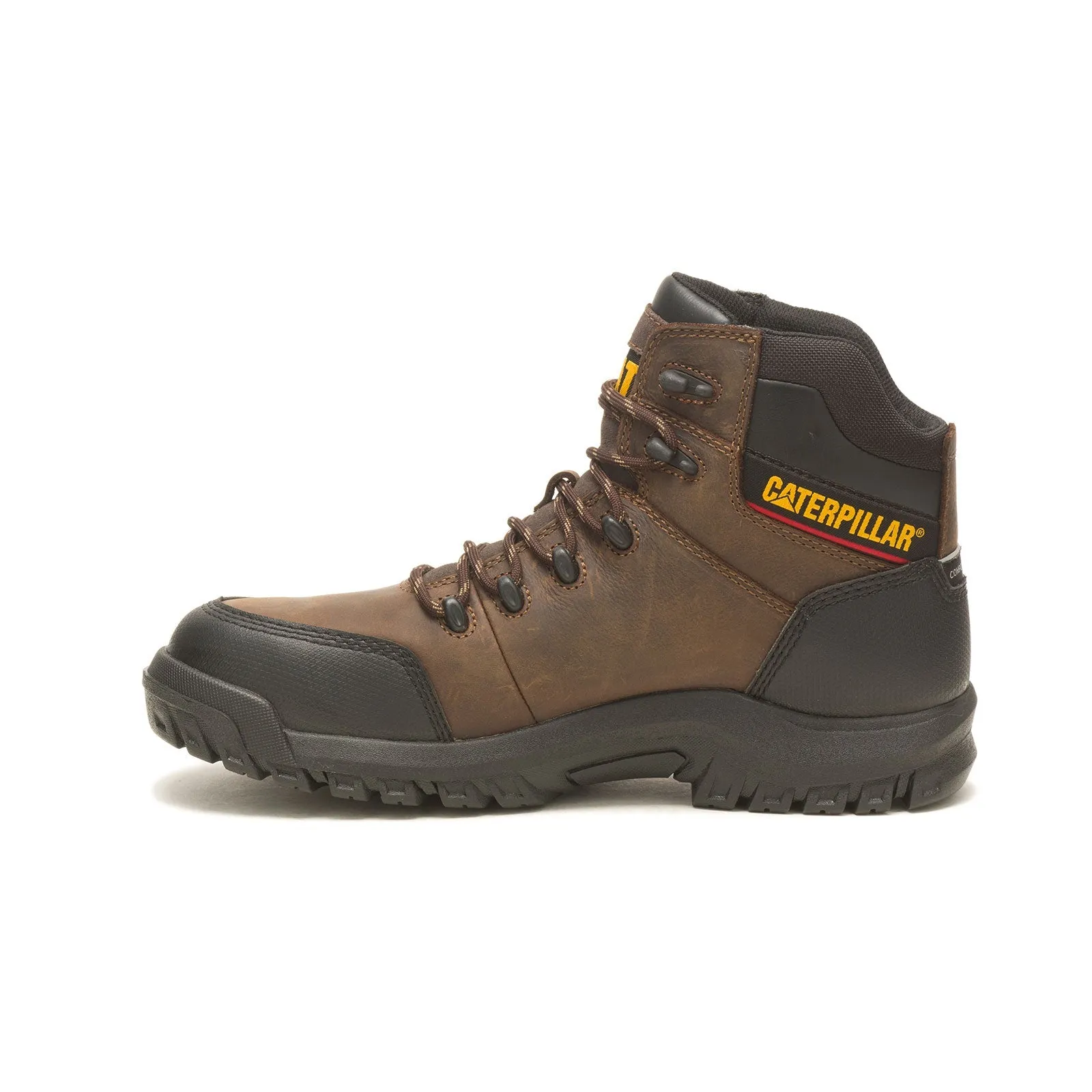 Resorption Composite-Toe Waterproof Work Boot Seal Brown