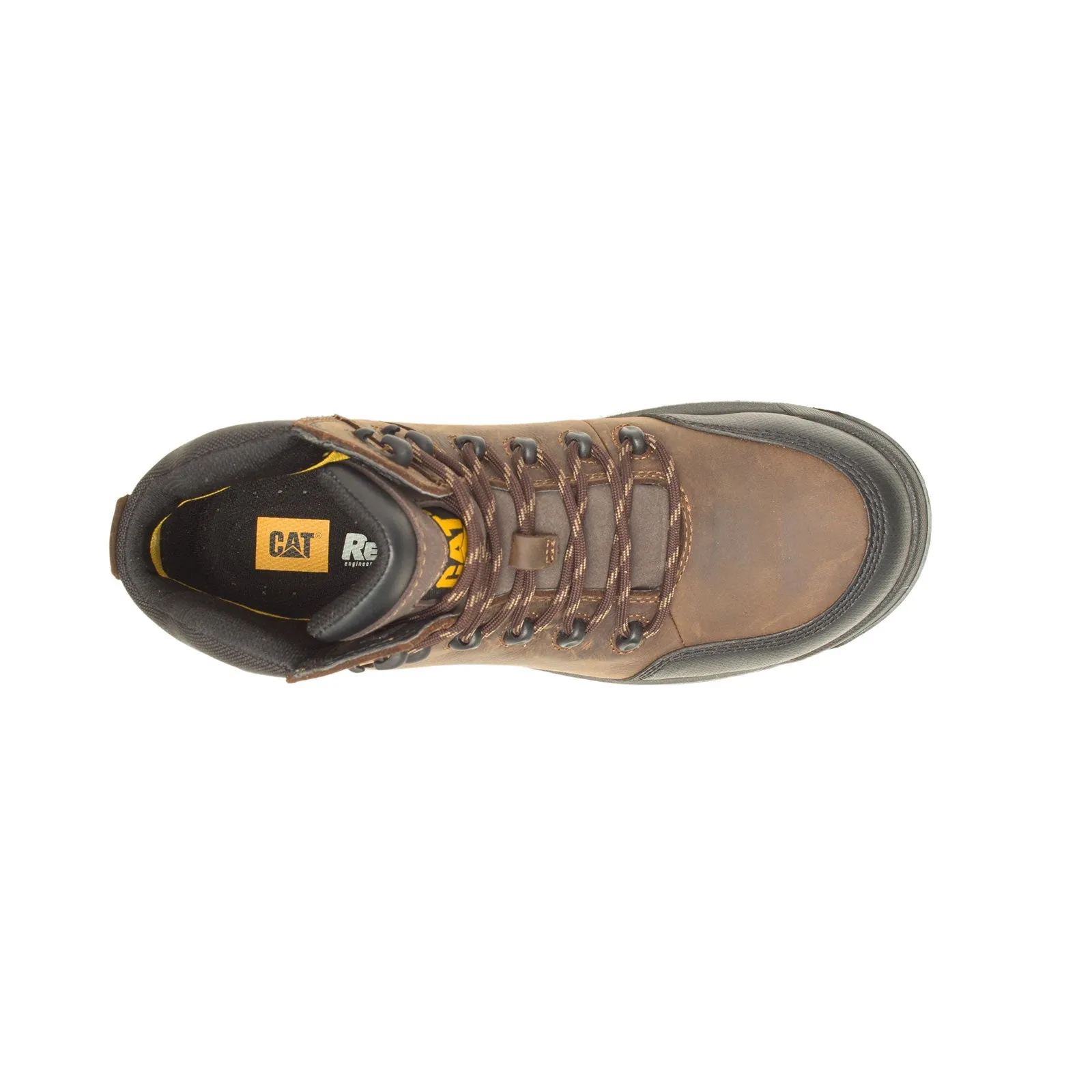 Resorption Composite-Toe Waterproof Work Boot Seal Brown