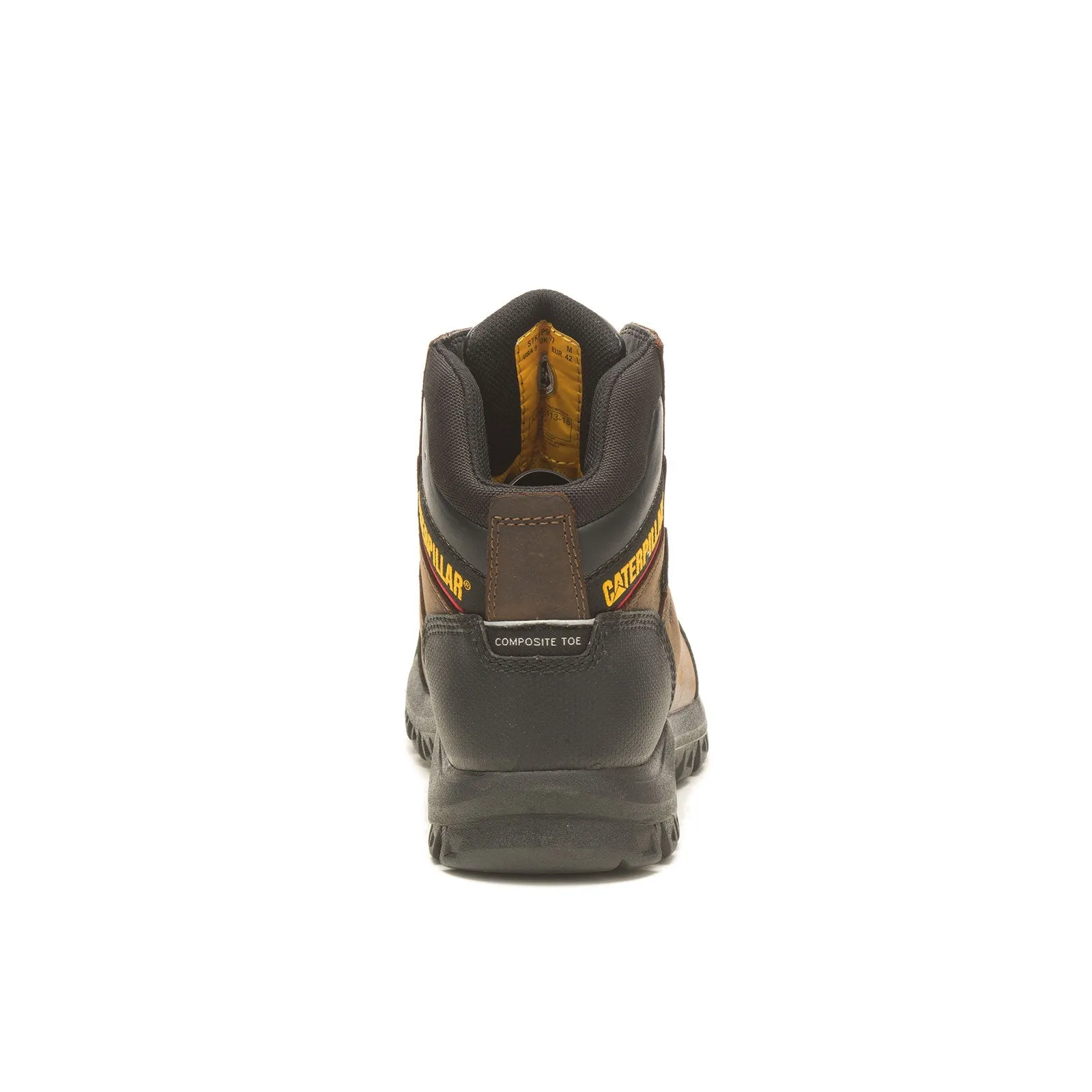 Resorption Composite-Toe Waterproof Work Boot Seal Brown