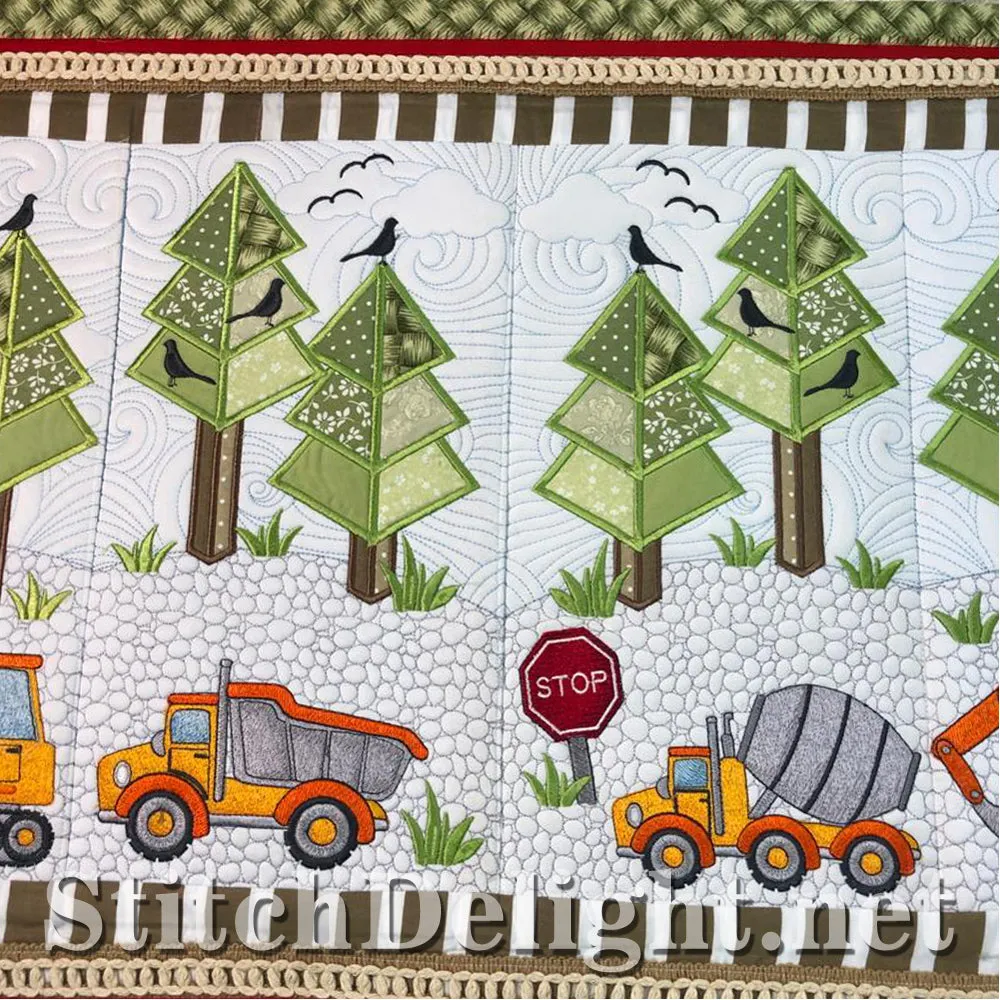 SDS1452 Construction Quilt Time