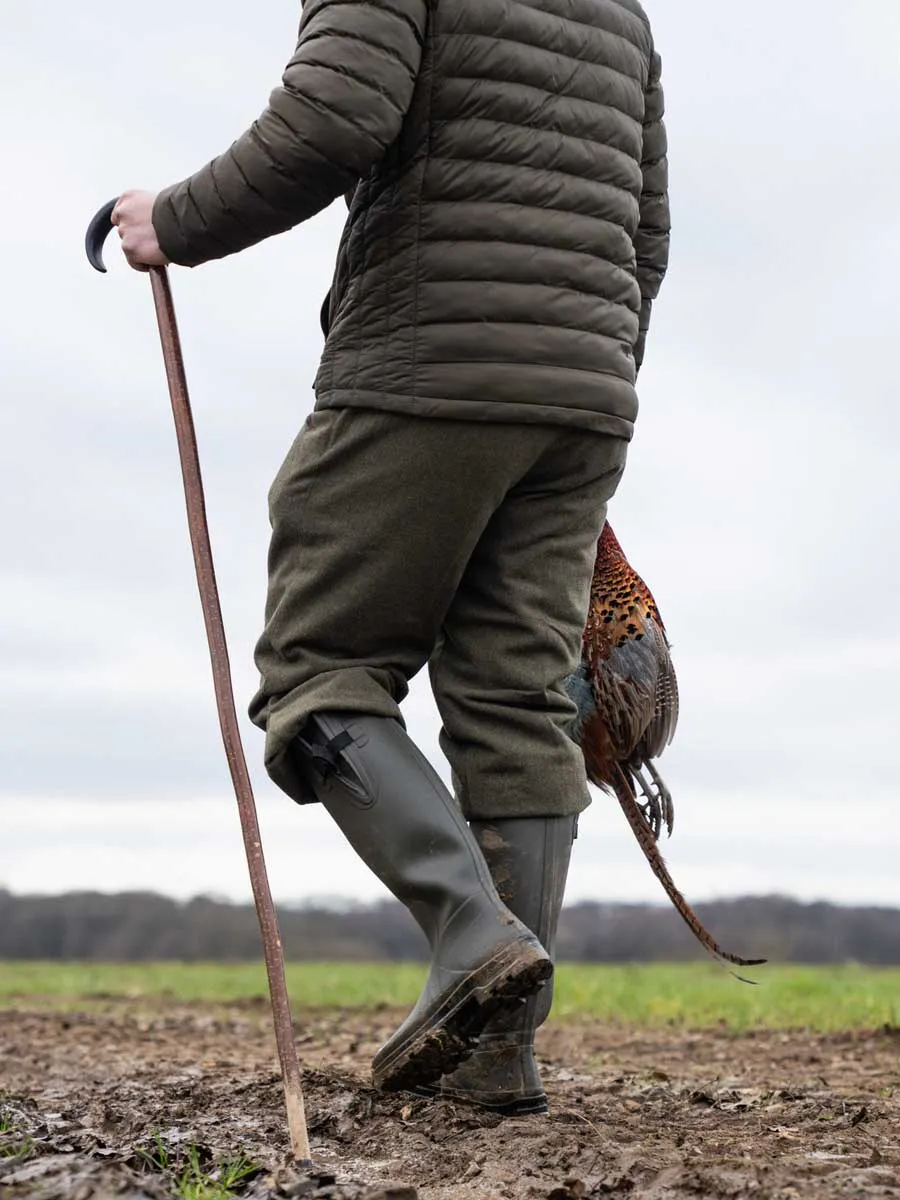 SEELAND Hillside Classic Jersey Lined Wellington Boots - Men's - Pine Green