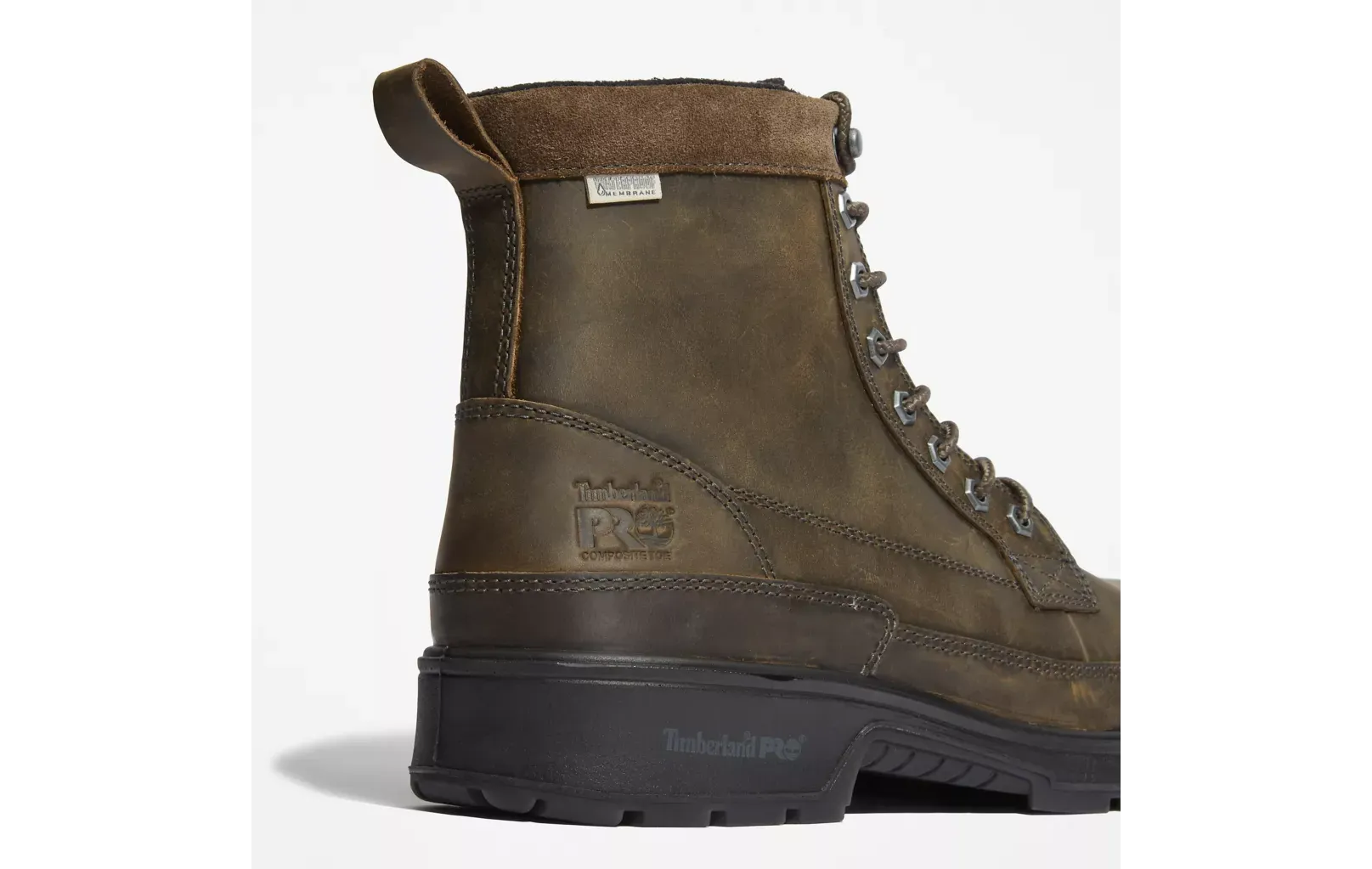 TIMBERLAND PRO Men's Nashoba EK  6 Inch Composite Toe Waterproof Work Boot TB0A2JRM214