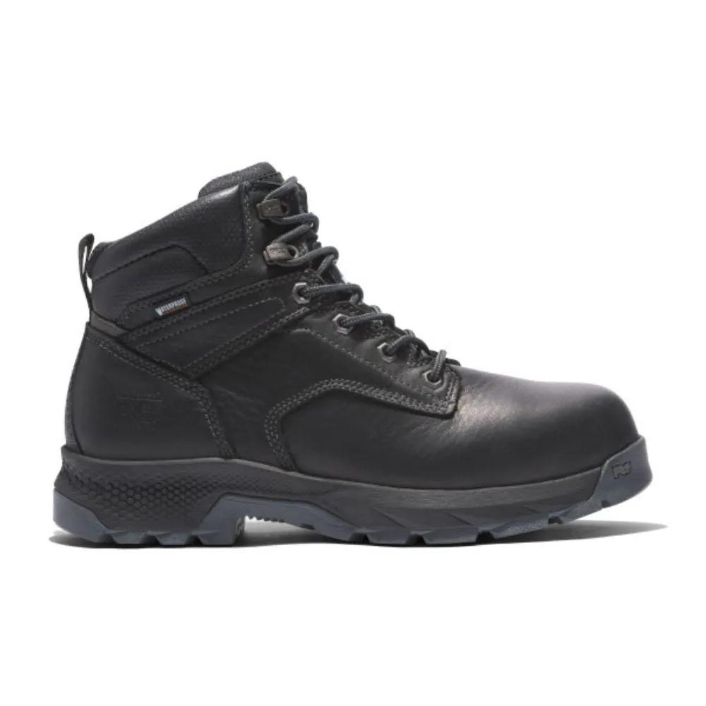 Timberland PRO Titan Men's 6" Waterproof Composite Toe Work Boot TB0A5T7K001 - Black