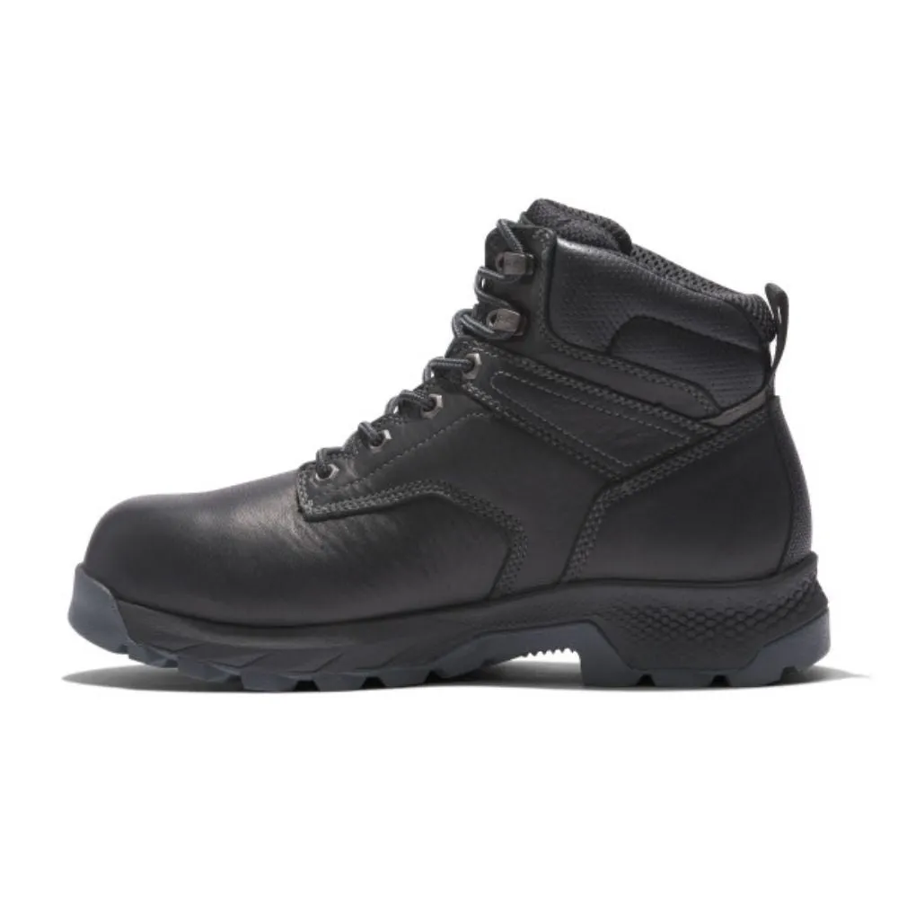 Timberland PRO Titan Men's 6" Waterproof Composite Toe Work Boot TB0A5T7K001 - Black