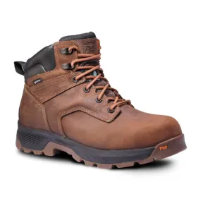 Timberland PRO Titan Men's 6" Waterproof Composite Toe Work Boot TB0A5T87214 - Brown