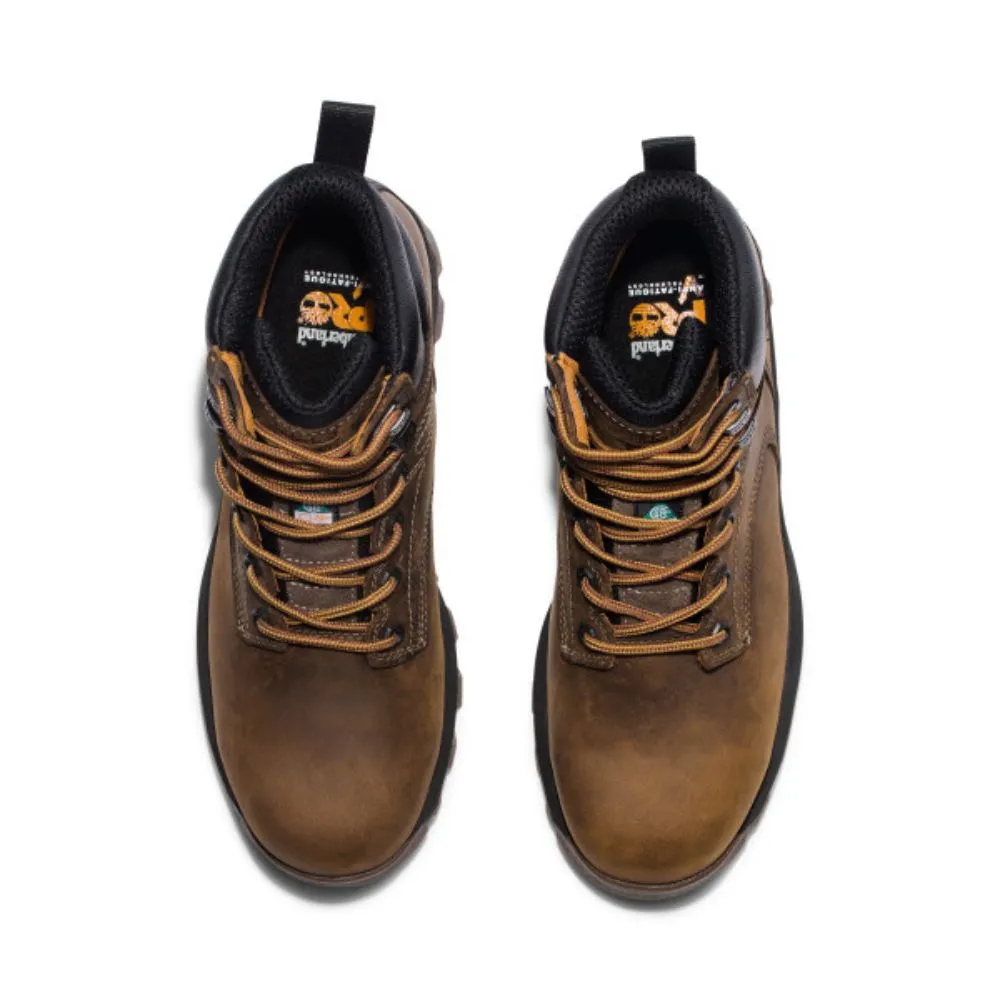 Timberland PRO Titan Men's 6" Waterproof Composite Toe Work Boot TB0A5T87214 - Brown
