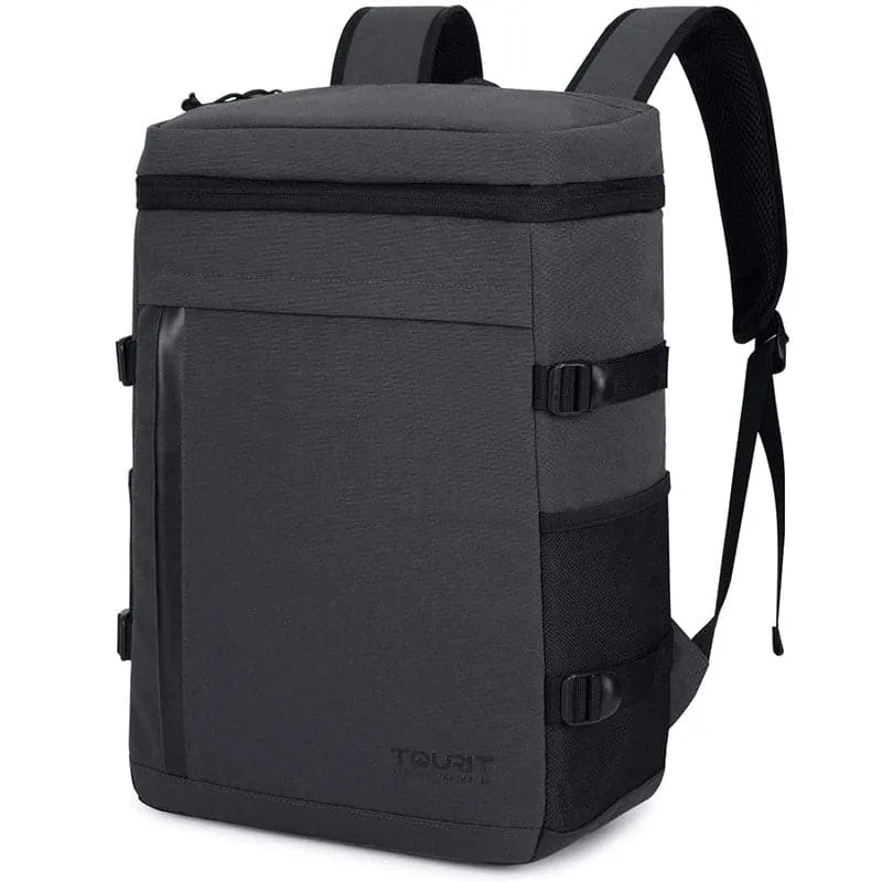TOURIT 32 Cans Soft Sided Cooler Backpack Leakproof Insulated Coolers Bag for Lunch Camping Hiking, Black