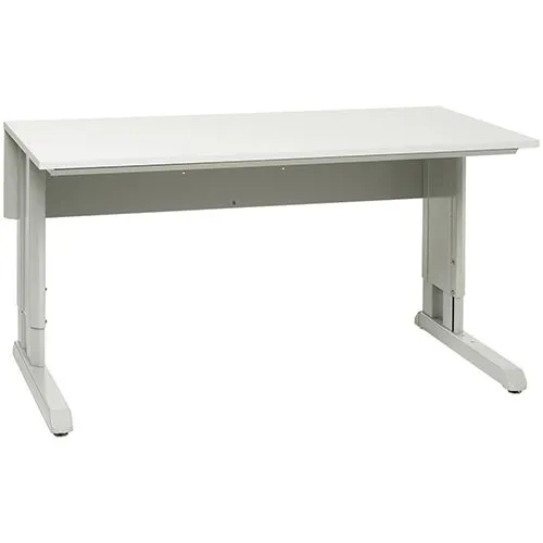 Treston 10049562P 30" x 60" Concept™ Manual Lift Workbench with Laminate Work Surface & Rounded Front Edge