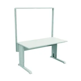 Treston 14-C10049396 30" x 48" Concept™ Manual Lift Workbench with ESD Laminate, Uprights & T-Molding Front Edge