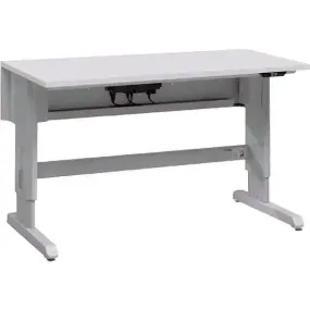 Treston 14-C10349125 30" x 72" Concept™ Electric Lift Workbench with ESD Frame & ESD Laminate Work Surface with Rounded Front Edge