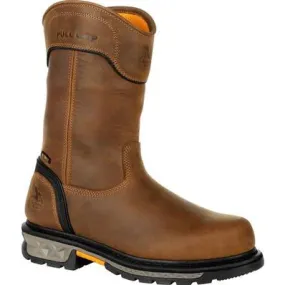 Waterproof Composite Toe Pull-On Work Boot, Mens
