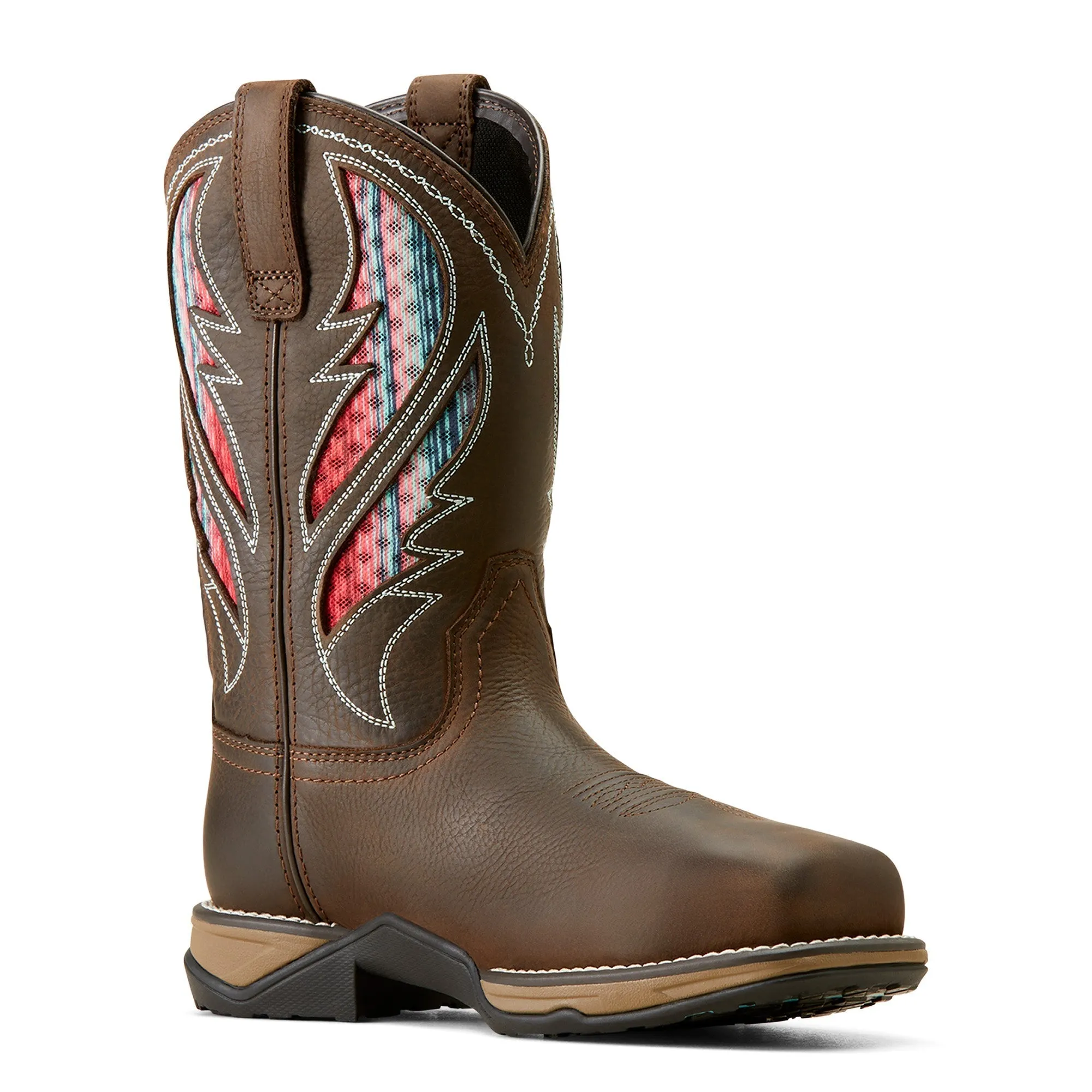 WMS Anthem VentTEK Waterproof Composite Toe Work Boot Brown