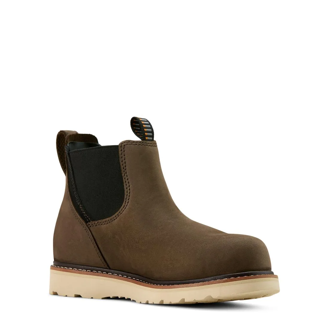 WMS Rebar Wedge Chelsea Waterproof Composite Toe Work Boot Grey