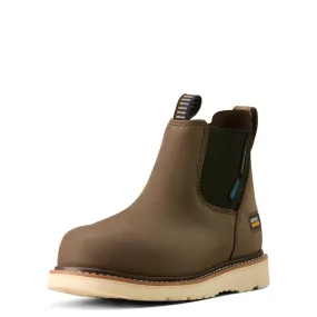 WMS Rebar Wedge Chelsea Waterproof Composite Toe Work Boot Grey