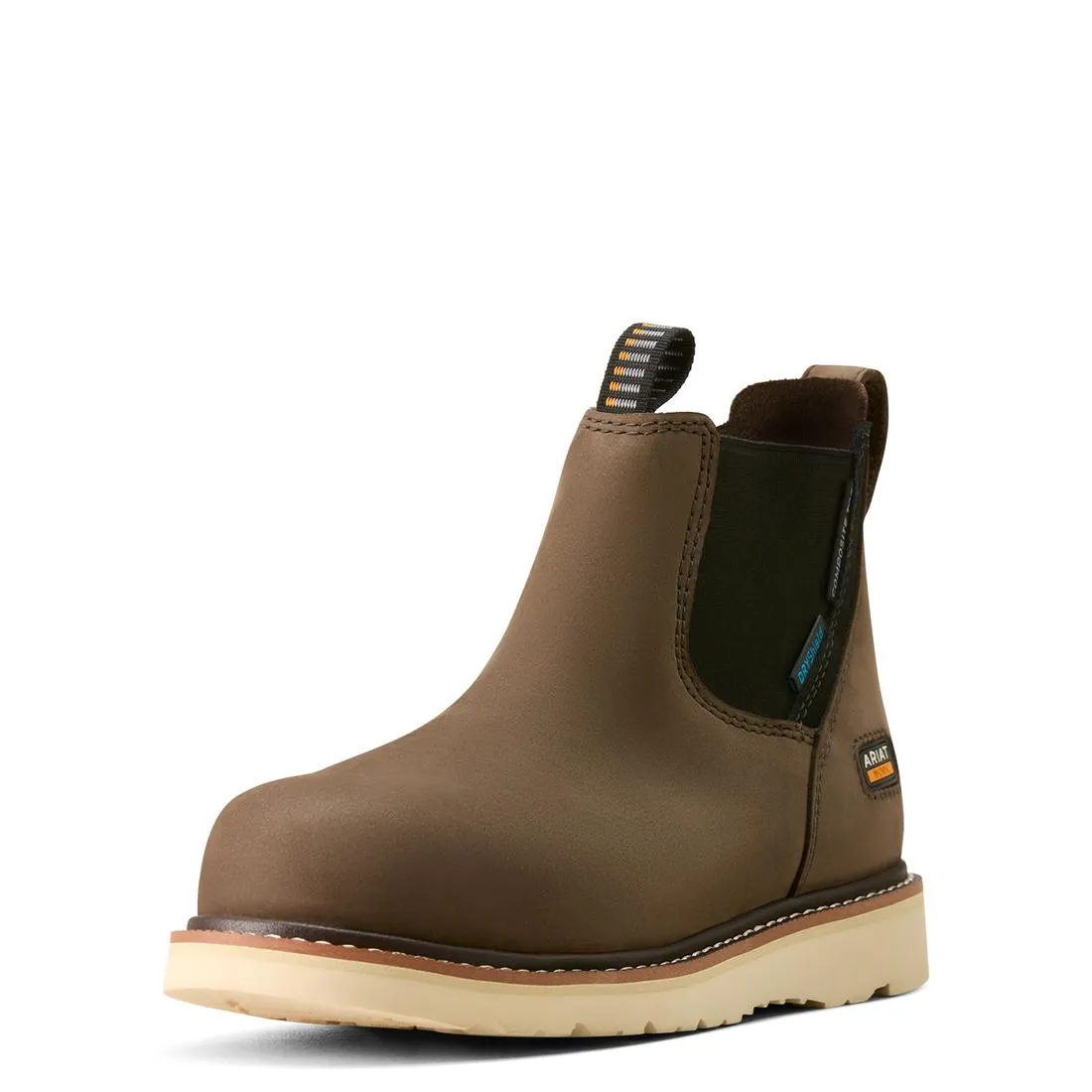 WMS Rebar Wedge Chelsea Waterproof Composite Toe Work Boot Grey