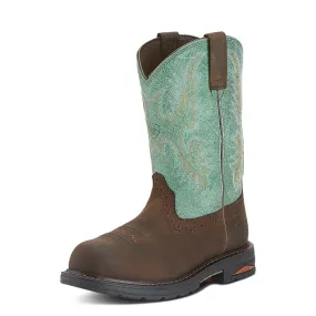 WMS Tracey Waterproof Composite Toe Work Boot Brown