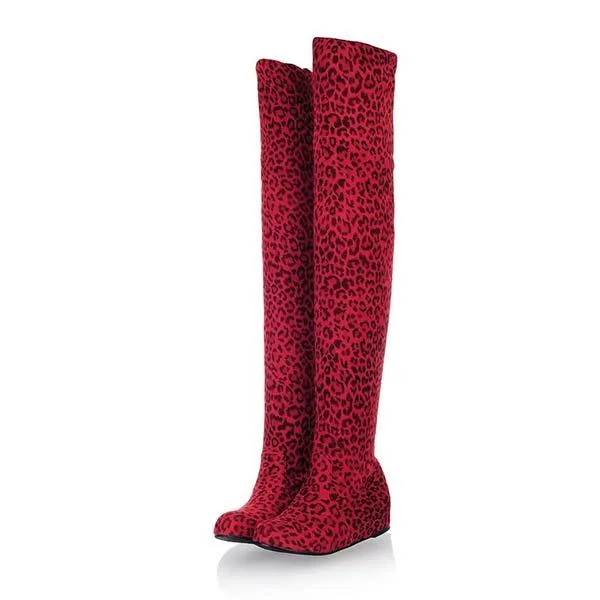 Women's Flat Over-the-Knee Boots 92875273C