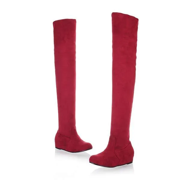 Women's Flat Over-the-Knee Boots 92875273C